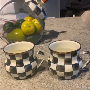 2 used Mackenzie-Childs mugs